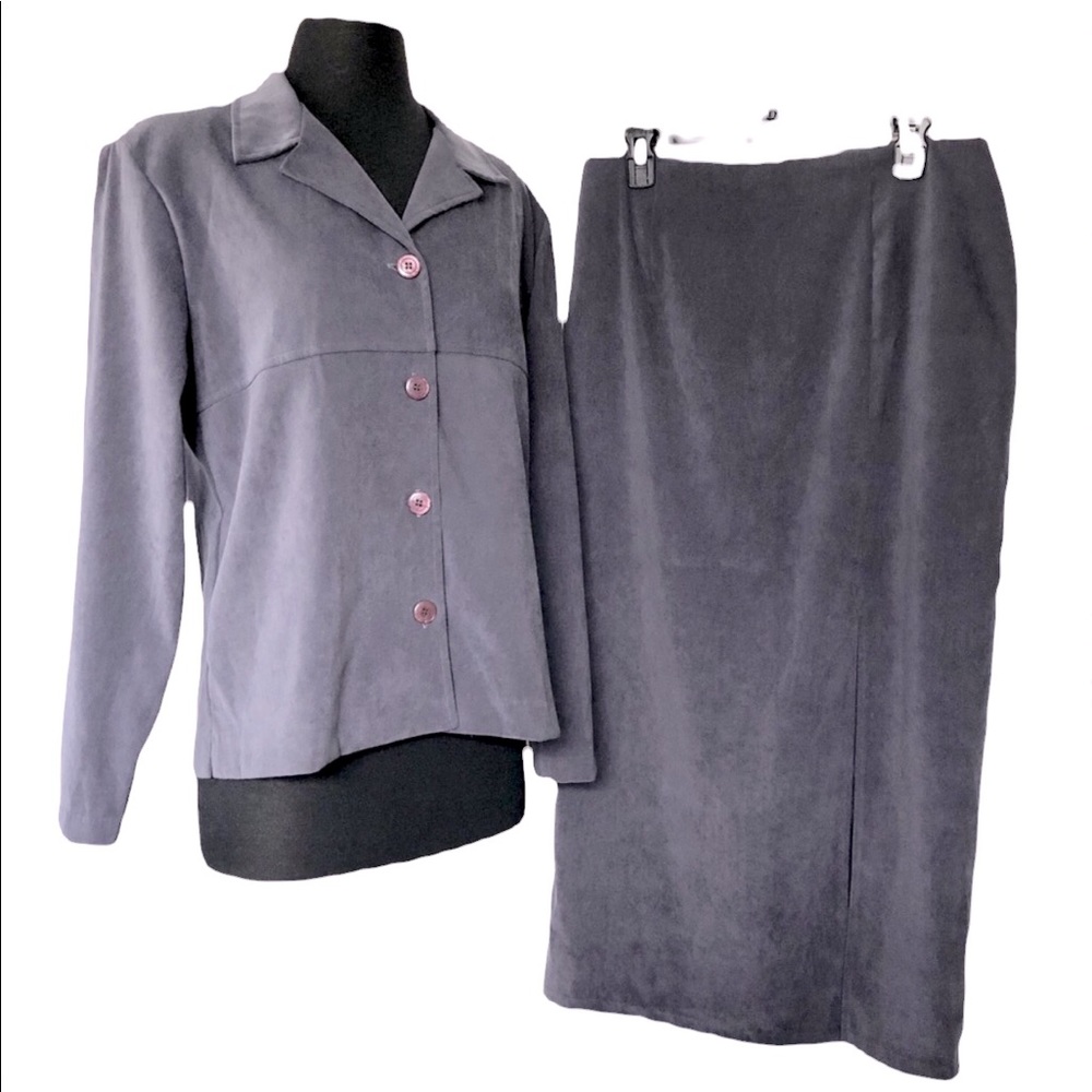Ladies Jacket & Skirt Set